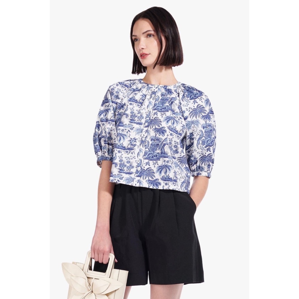 Staud Dill toile Blouse - Picture 3 of 15